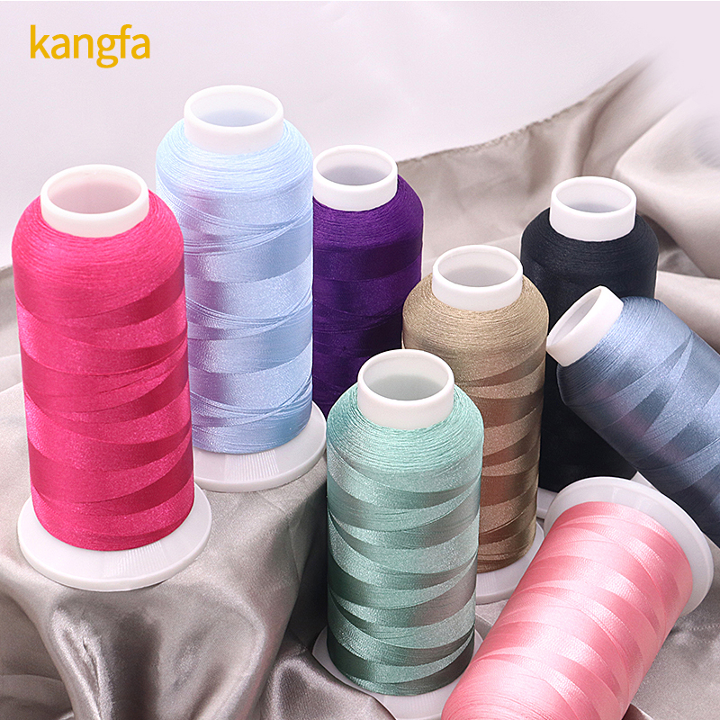 4000 Yard 120d/2 100% Polyester Filament Yarn 40s/2 for Embroidery Machine Boho 5000m