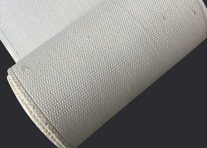 Roll Flat Belt Conveyor High Tensile Strength Vast Porosity Range 4 Ply Solid Weave