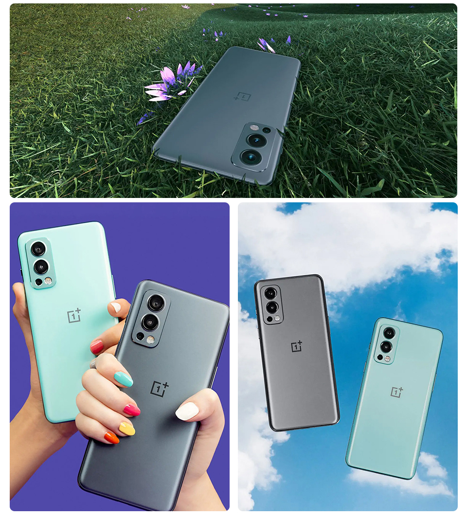 Global Version OnePlus Nord 2 5G Smartphone 12GB 256GB NFC 6.43 Inch 65W Warp Charge Nord2 Mobile Phone