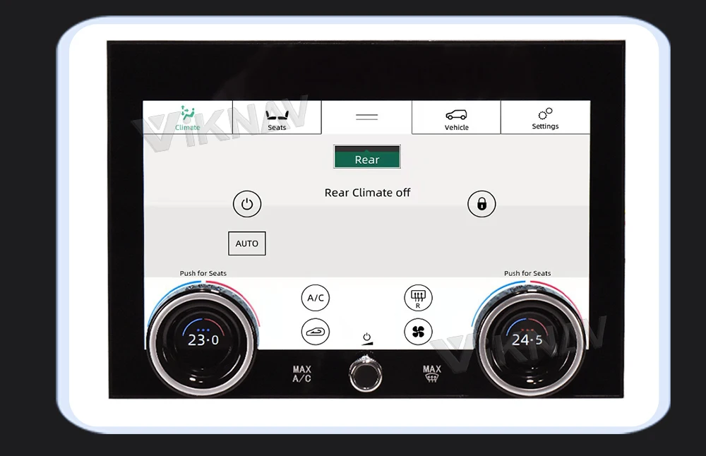 10.4 inch For Land Range Rover Vogue L405 AC Panel 2013-2017 Car air Conditioning Panel Climate Board AC Touch Screen