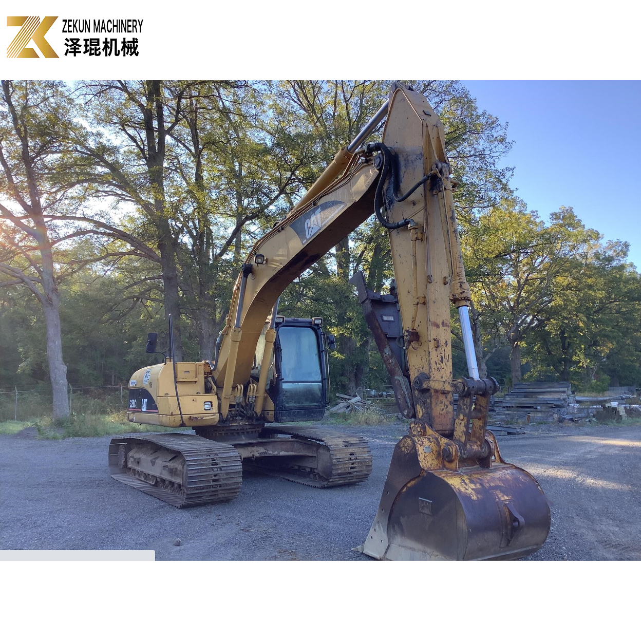 CAT320CL Used Crawler Excavator 1.2M3 Bucket 20TONs Used CAT Excavator