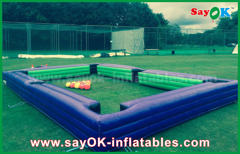Inflatable Football Toss Game Big Inflatable Sports Games Soccer Football Goal Gate Filed For Advertising