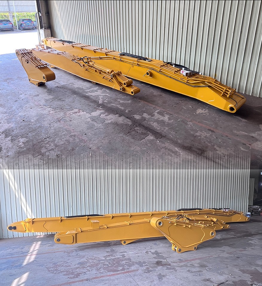 32m 35m Long Reach Demolition Boom Arm For Cat Hitachi Komatsu Sany