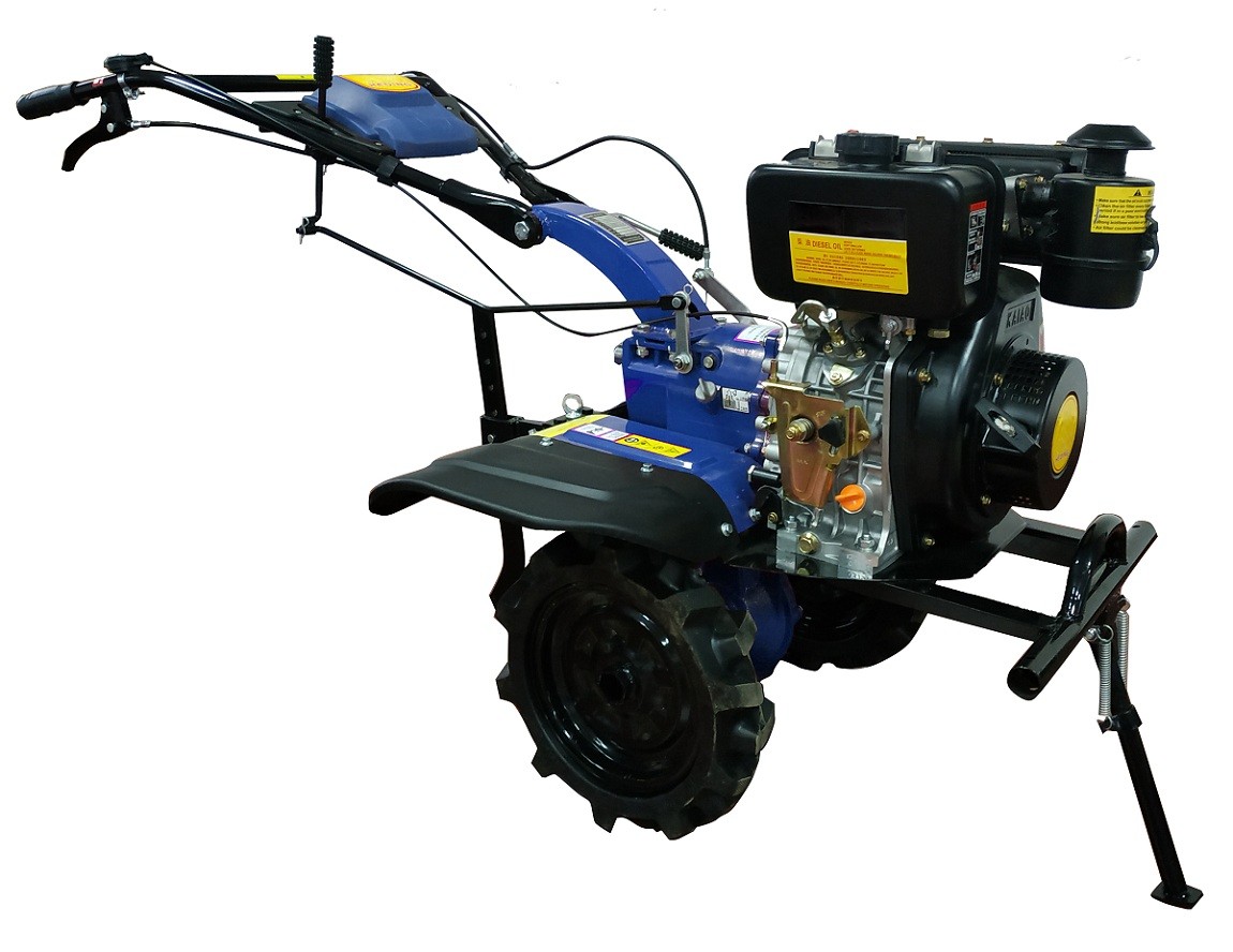 188F Wet Friction Plate Tiller Ploughing Machine Diesel 7.2KW Stepless