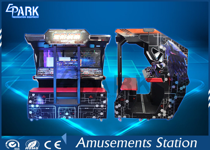 32 Inch HD Display Shooter Arcade Machines Shock Seats 2 Player 500W