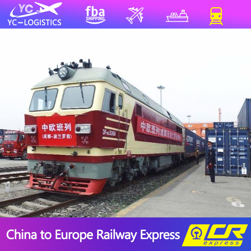 6 To 7 Days Amazon FBA Shipping Agent , DDU Train Shipping From China