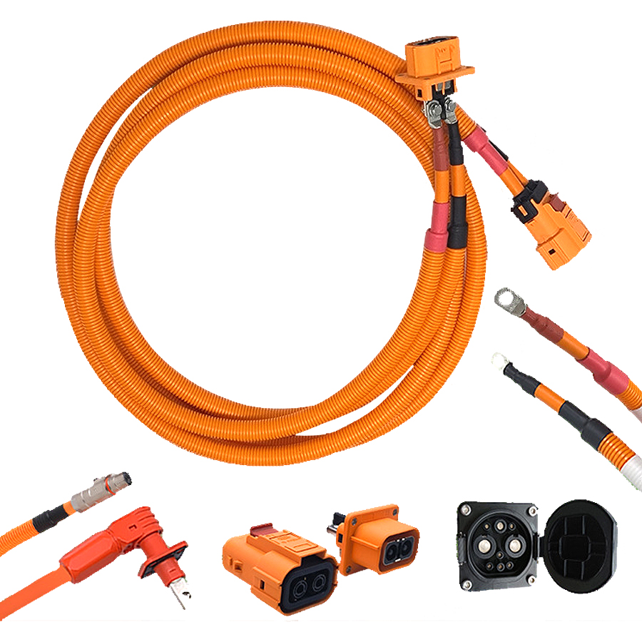 CTS Industrial Electric Vehicle Motorcycle Cable Assembly Car Wiring Harness