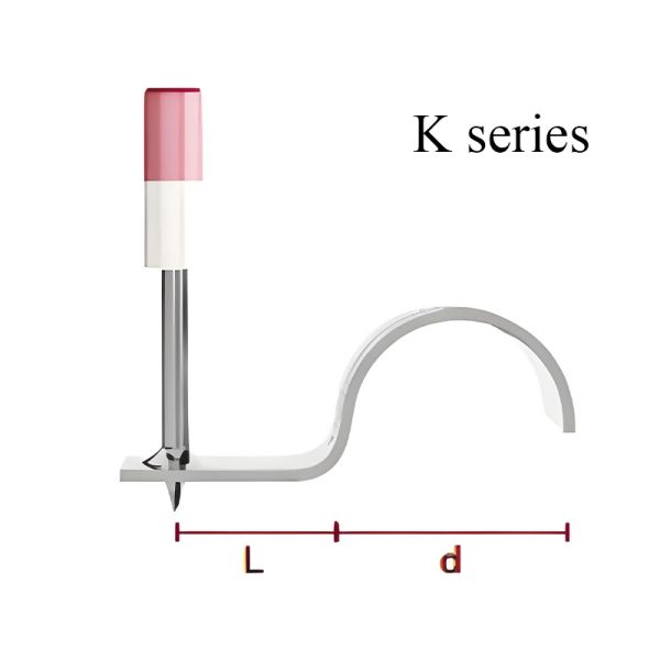 Z-Shaped Shooting Nails for 0.7-1.0 Ton Load-Bearing and 8-Meter Working Height with 5x Faster Installation