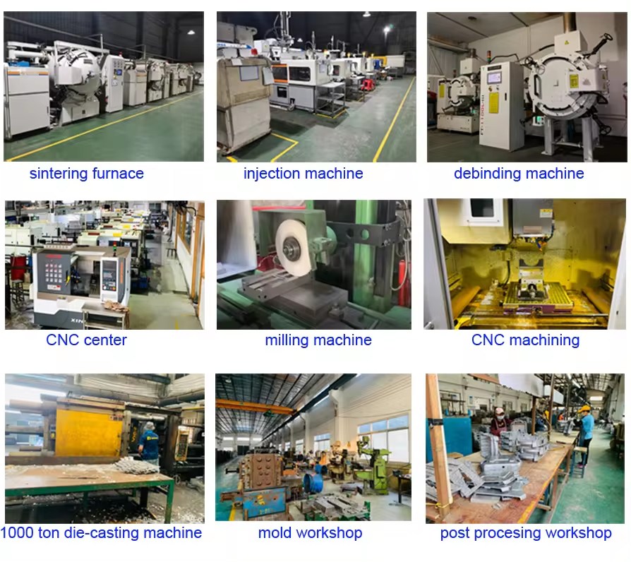 Carbon Steel OEM Customized Powder Metallurgy Metal Injection Molding MIM Lock Parts