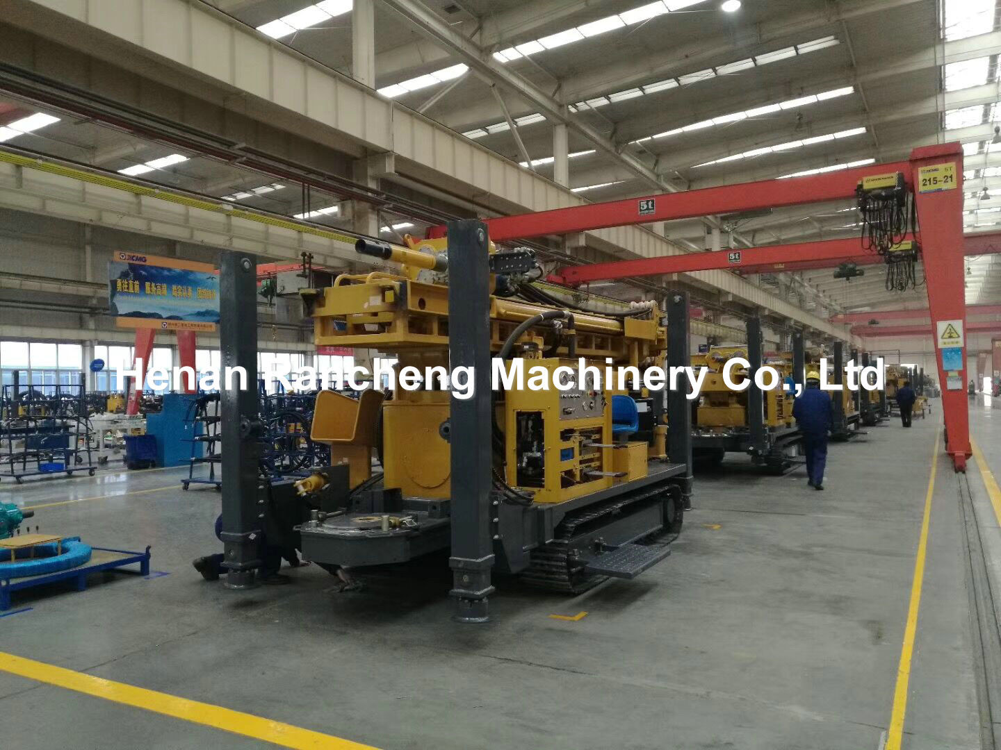 New Arrival 500m Deep Water Well Drilling Machine With 118KW Yuchai Engine