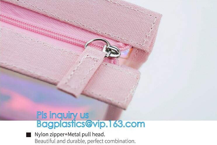 vinyl zipper pouch/Clear slider pouch/ vinyl slider bag, Frosted k bag EVA PVC hanger bag for clothes, EVA frost d