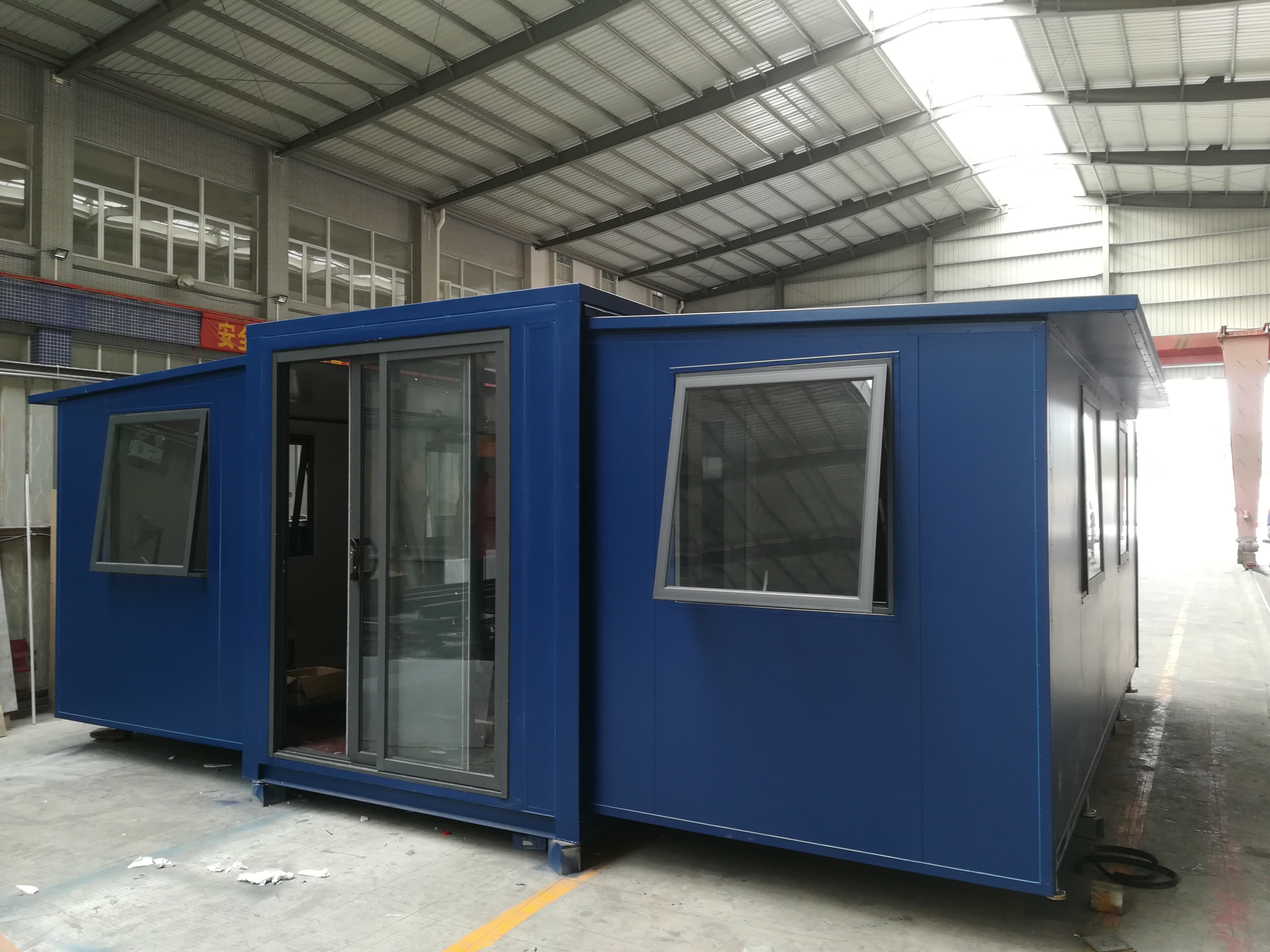 20FT Expandable Prefabricated Container House Folding Fabricated Container House