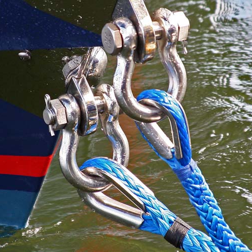 24mm 3/4 Strands Twisted Line for Vessel Mooring Rope on Marine Vessels Part Other