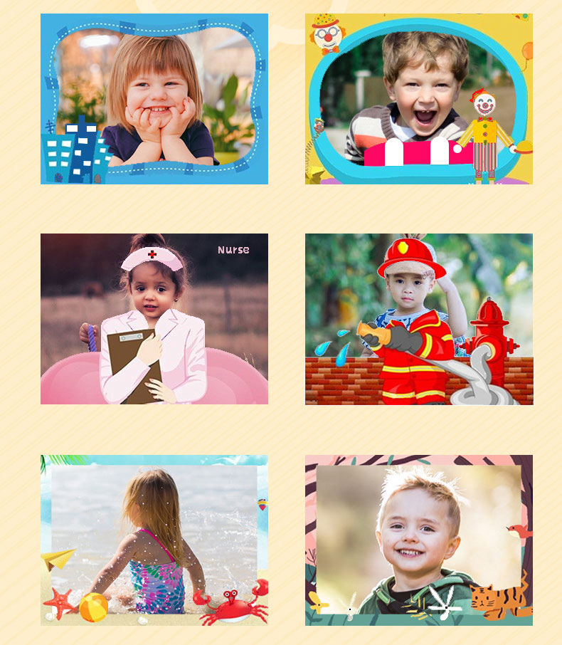 Playing Camera for Age 3-12 32GB SD Card 1080P Video Recorder 2 Inch IPS Screen