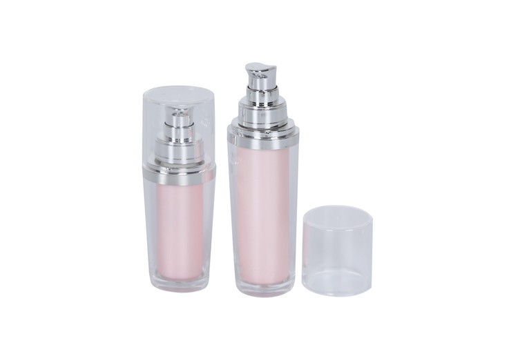 PMMA Lotion Pump Bottles 15g Face Cream Jar Skincare Set 30ml