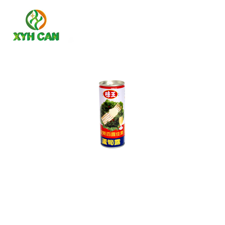 Beverage Tin Can Printed Screw Top Metal Tins Storage Containers For 240ml 246ml 250ml