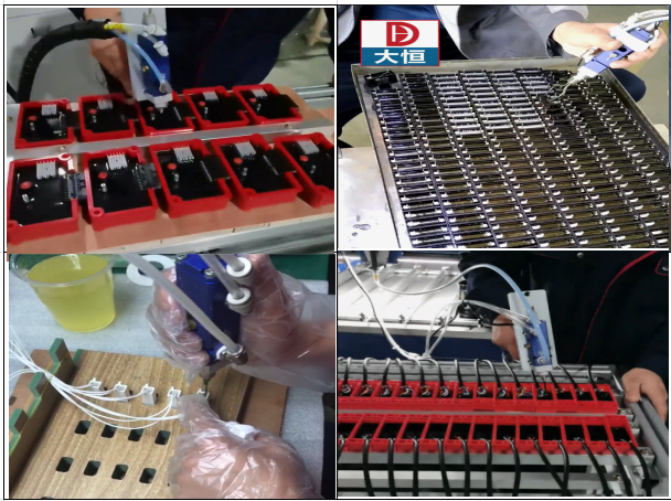 Metering Ratio Mixing Potting Machine for Silicone Epoxy Pu Adhesive and Plunger Pump