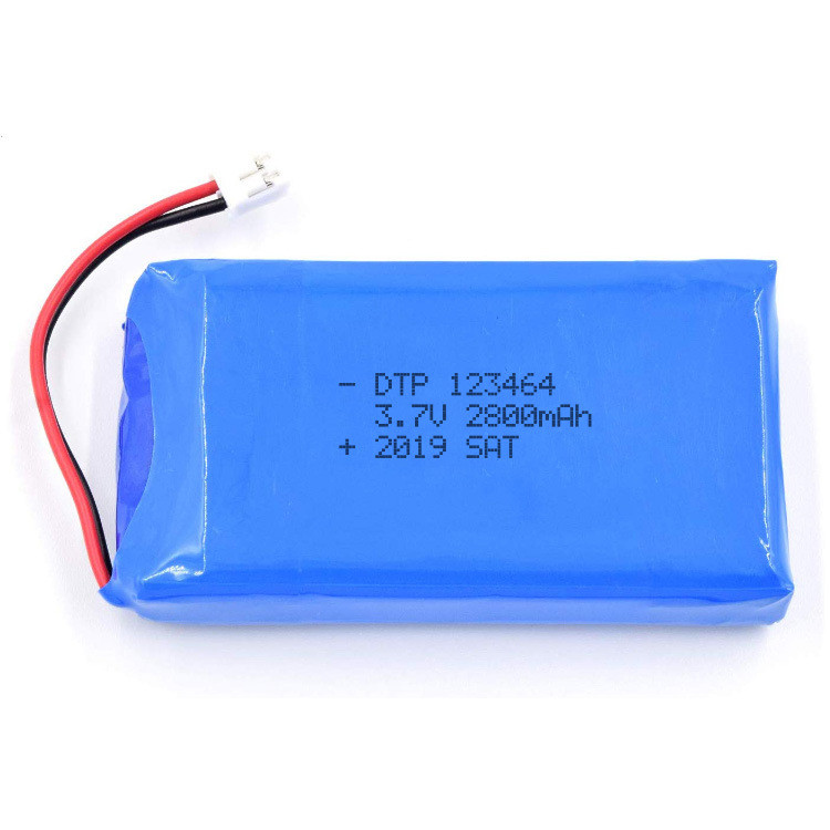 UN38.3 2800mAh 3.7V Lithium Ion Rechargeable Battery