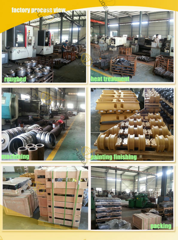 Online Support After Service Excavator Track Undercarriage Parts E70B E120B E307 E200B