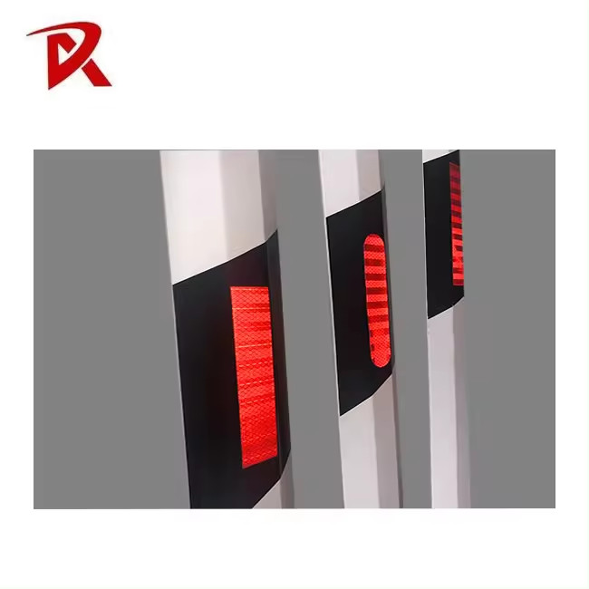 Warning Flexible Reflective traffic guardrail road delineator post sheet bollard