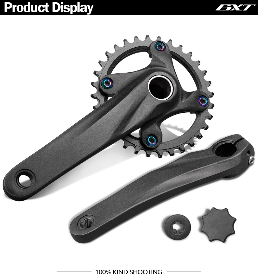 Aluminum Alloy Bicycles Parts Chainwheel Mountain Bike Crankset 104BCD 32T
