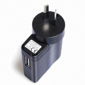 Buy cheap Wall Mount Mobile Phone Usb Charger 12V CB IEC60950 , Black / White product