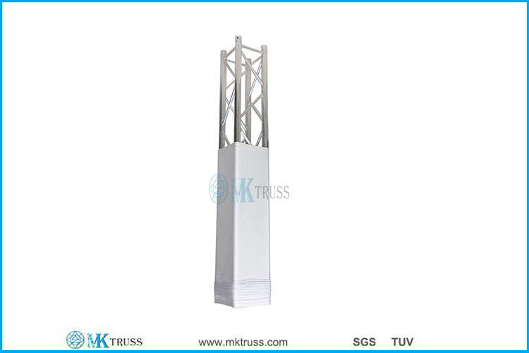 290*290*1000mm Truss LED Light Fabric Sock for Customized Length Truss Corner Design