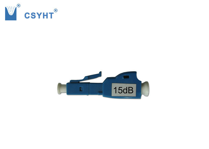 SC FC LC 5dB Fiber Optic Attenuator Single Mode Male To Female Attenuator 1310nm