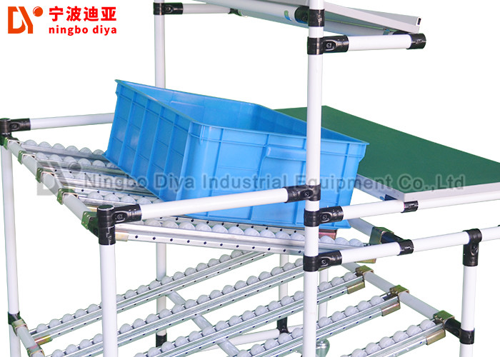 Anti Static ESD Safe Workstation Stainless Steel Frame For Factory Assembly Line