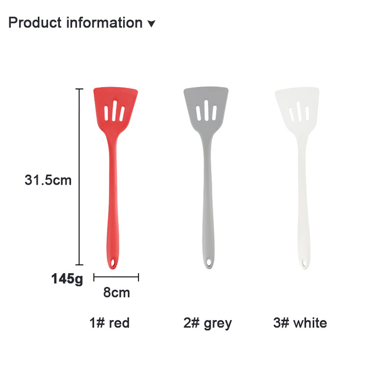 Food Grade Safe Silicone Kitchenware Set Pot Shovel Eco Friendly OEM ODM