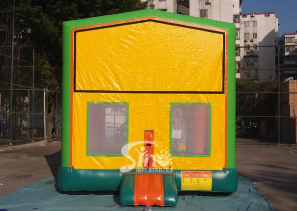 Quality 13x13 commercial inflatable module bounce house with various panels made of 18 OZ. PVC tarpaulin for sale