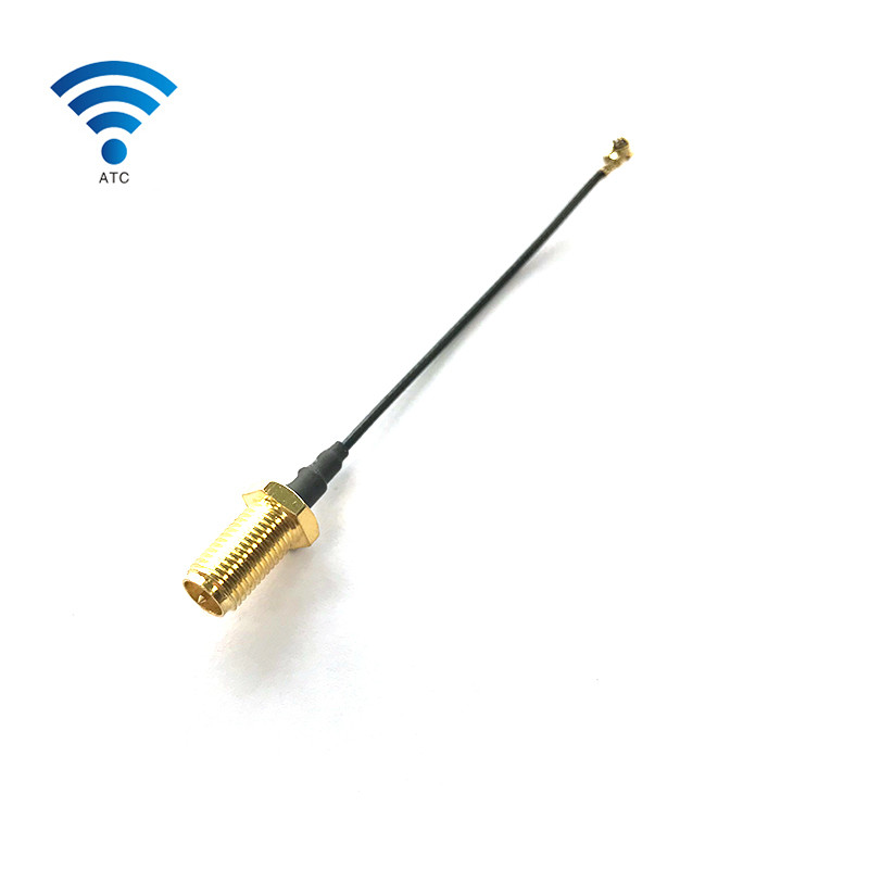 SMA Female Connector Straight RF Coaxial Cable Assembly RG174 RG58 Use