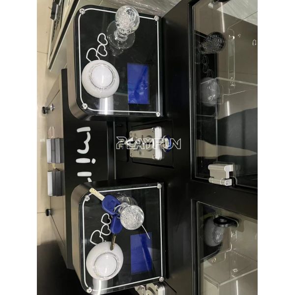 Playfun 2 Players Mini Claw Machine Couple Crane Claw Dolls Machines Gift Vending Machine Toys for Claw