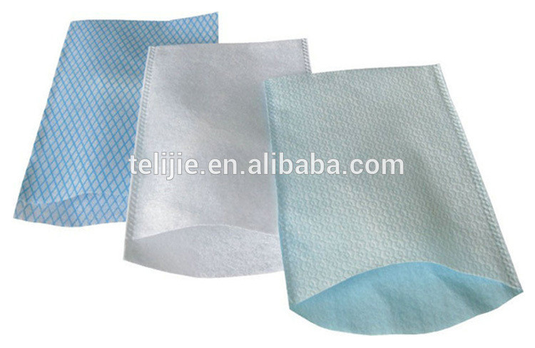 Customized Sanitary 80gsm Disposable Non Woven Gloves
