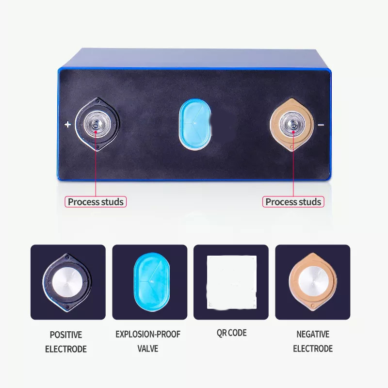 LiFePO4 Lithium Battery Deep Cycle OEM ODM 3.2V 100AH 280AH 320AH Home Energy Storage Lithium-ion Prismatic Battery Cell