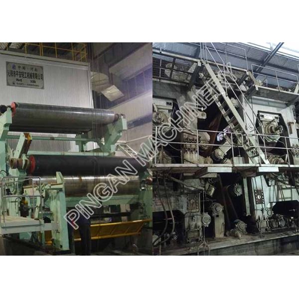 Kraft Paper Small Scale Manufacturing Machines High Speed Open Headbox Type