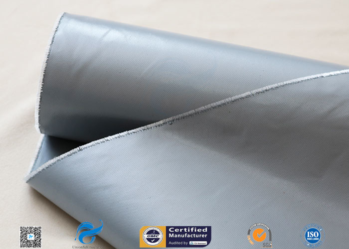 Anti Corrosion 280g Plain Weave Glass Fiber With Silicone Coating 2 Side