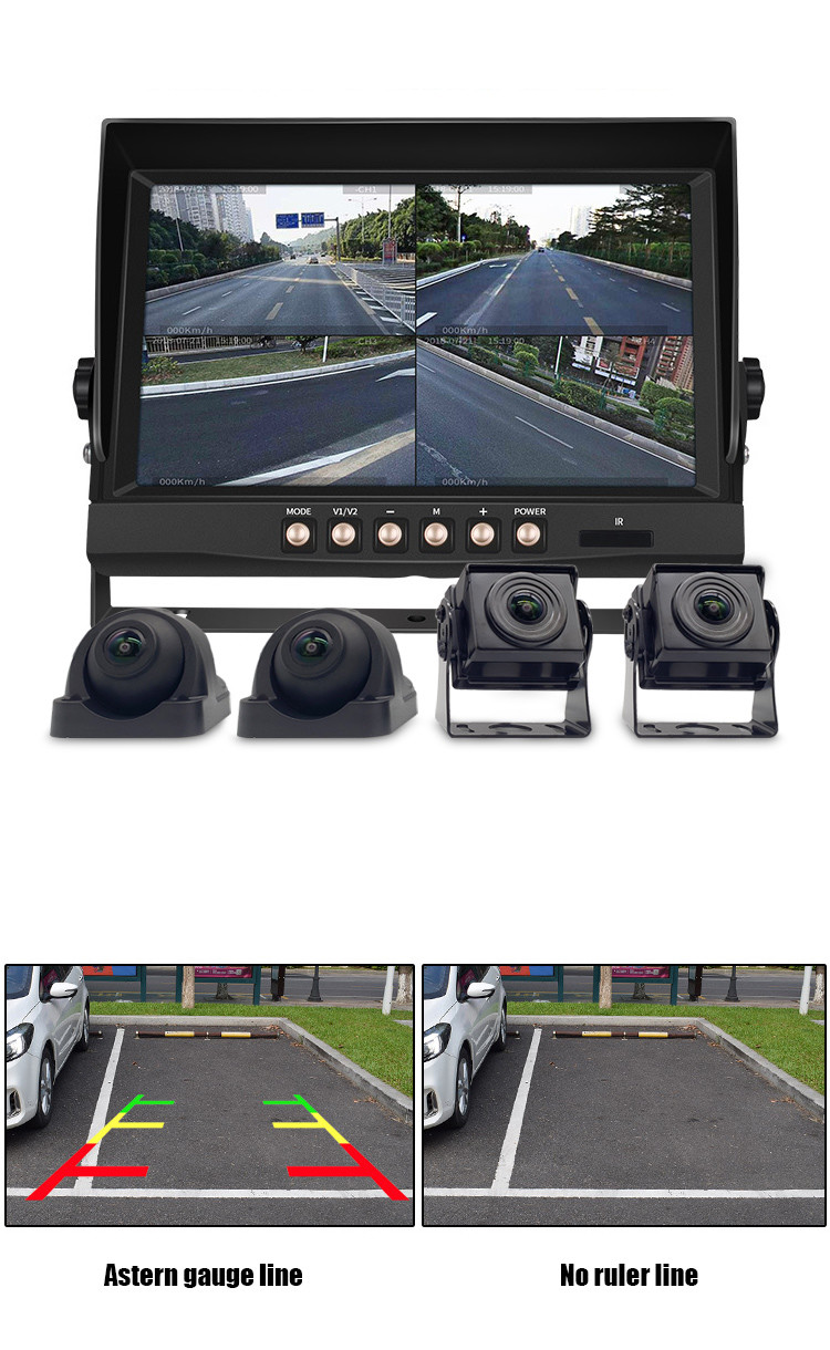 9V To 36V Wifi Car Cameras Dash Cam With GPS Navigation 5pcs
