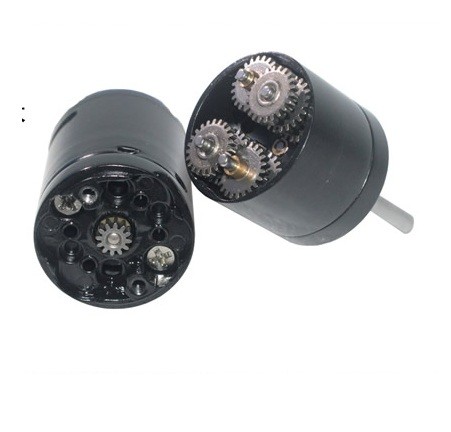 Miniature Straight Dual Shaft Dc Gear Motor 6v 12v 25mm 2000rpm
