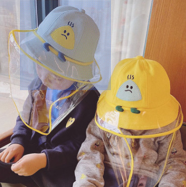 High practicability, good isolation effect, funny medical children face shield