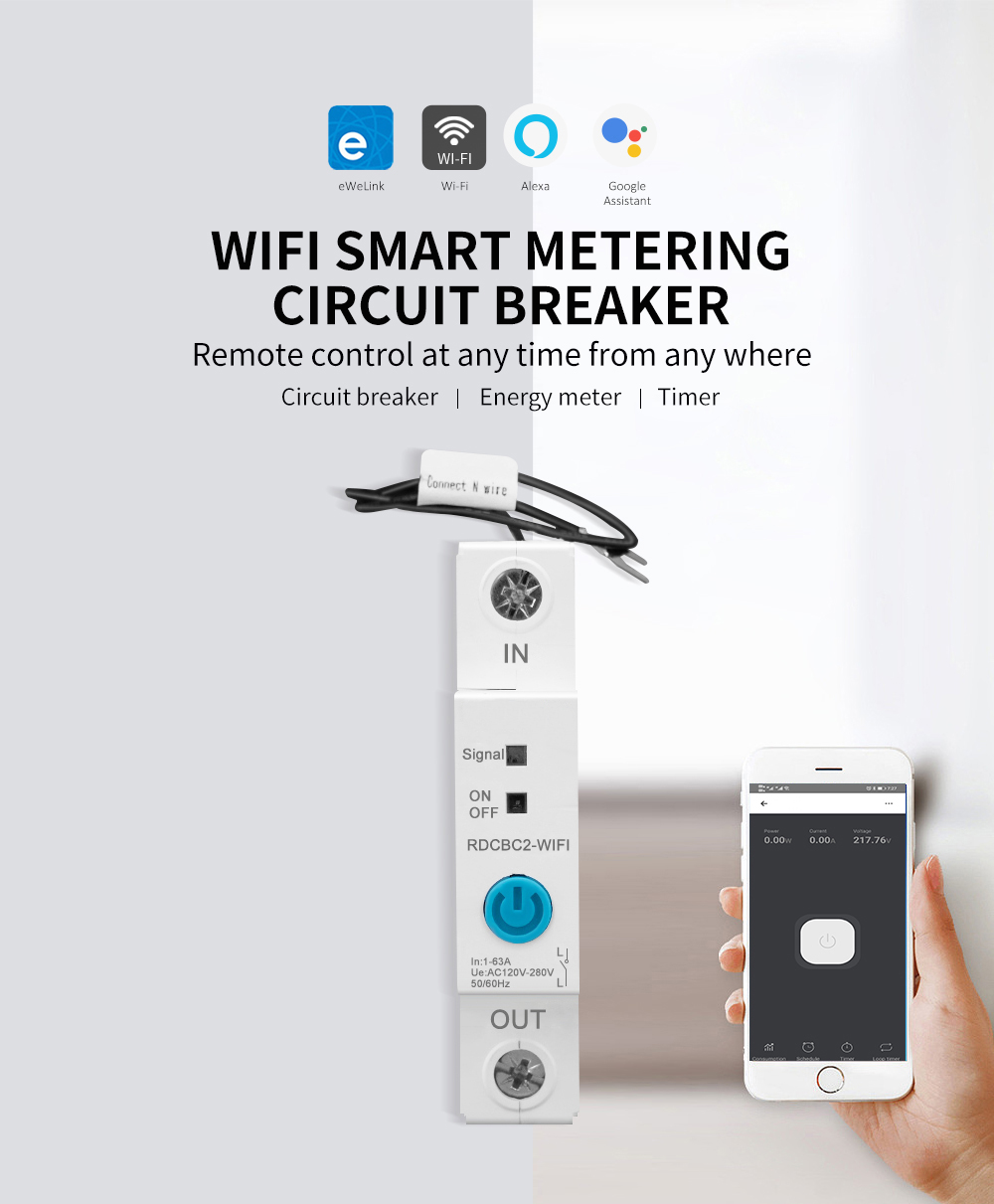 Intelligent WIFI Circuit Breaker