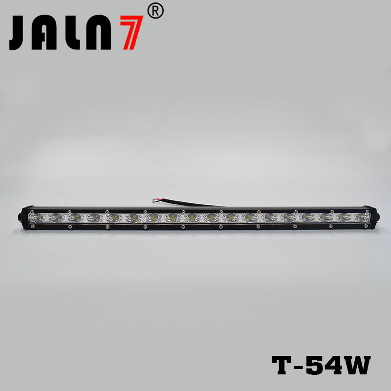 LED Light Bar JALN7 54W CREE Spot Flood Combo LED Driving Lamp Super Bright Off Road Lights LED Work Light Boat Jeep