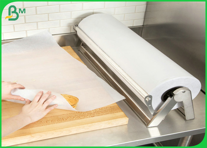 45g Food Service White Kraft Paper For Hamberger Sandwich Wrapping Oil proof