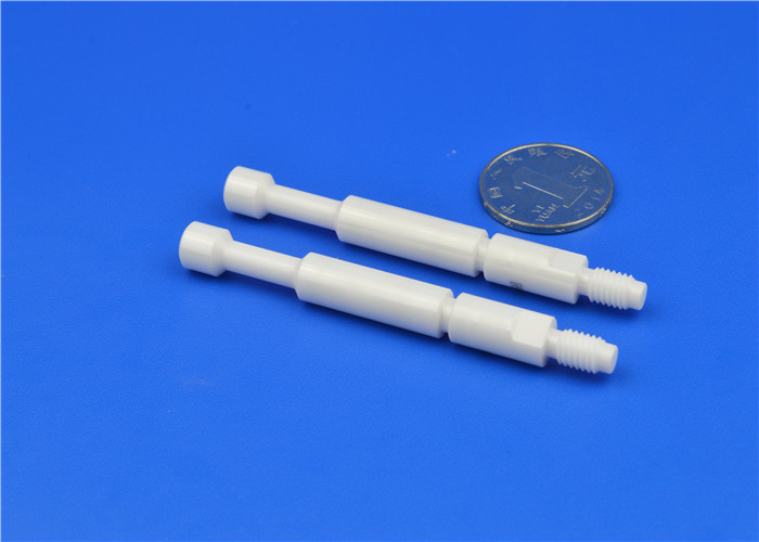Customized high precision white ivory 95%-99.99% ceramic plunger pump