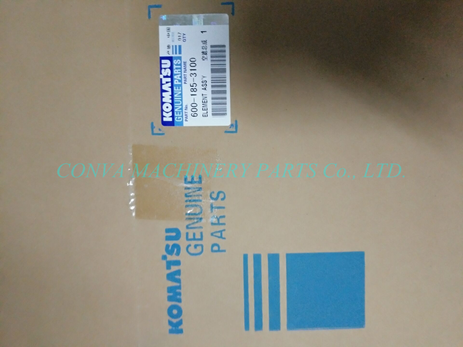600-185-3100 Car Engine Oil Filter Heavy Machinery Parts Long Service Lifetime
