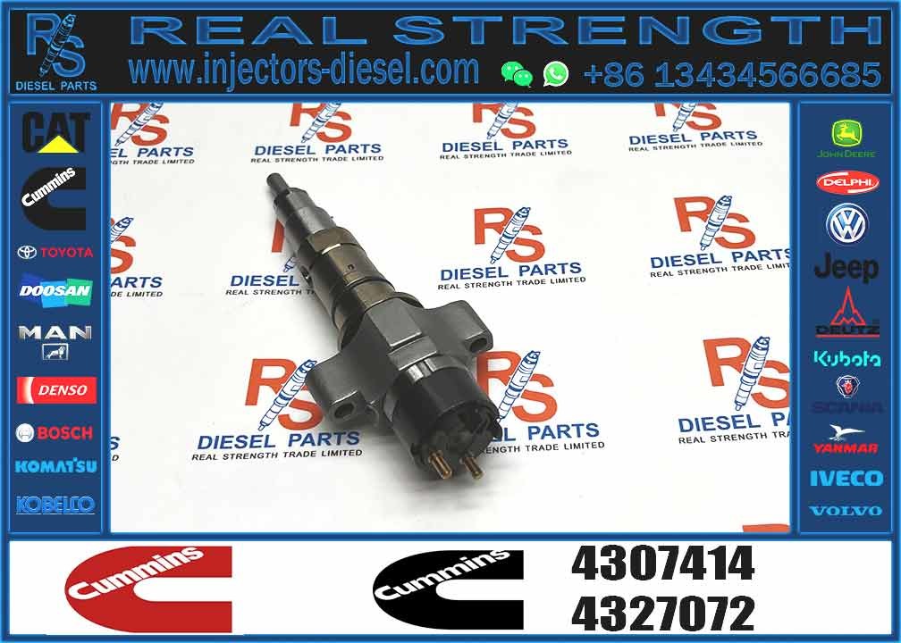 Common Rail Injector Fuel Injecto 5491659 4327072 4359204 4307414 For QSL Excavator QSL9.3 ISCE Engine 6L