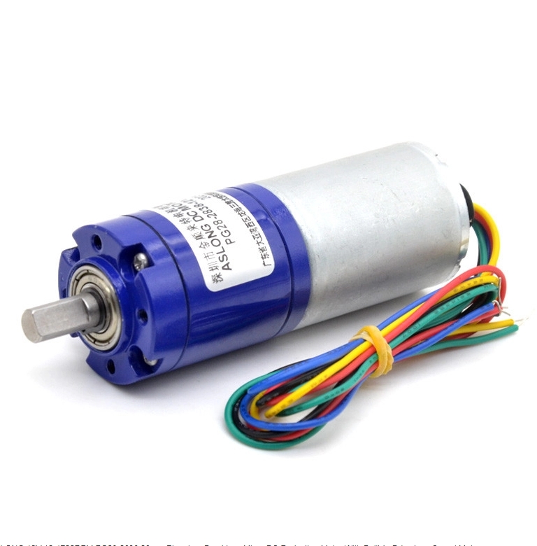PG36-3625 12/24V 8-1600RPM Micro DC Motor High Torque Metal Tooth Adjustable Speed Planetary Brushless Reduction Motor
