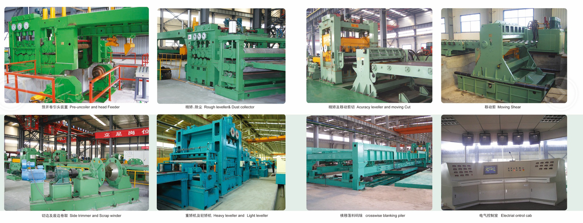Manufacturing Plant Uncoiler and Cut to Length Line for Steel Coil Work at Competitive