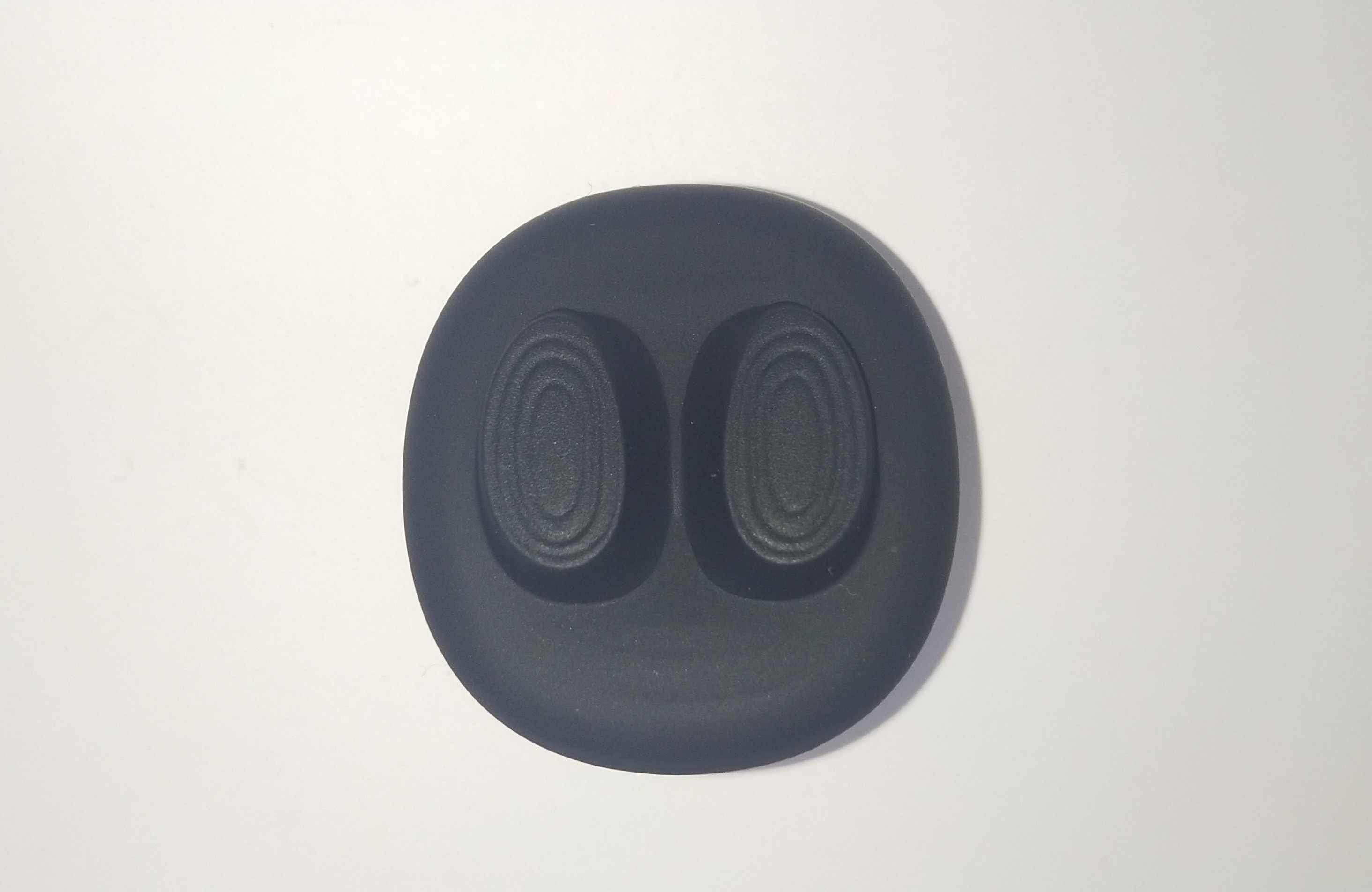 Black Silicone Rubber Parts Cylindrical Rubber Handle Sleeve 1*25mm