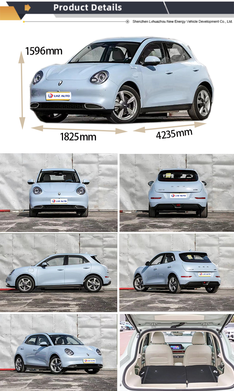 2024 Euler Motors 5-Door 5-Seat Electric SUV with R19 Tire Size and LED Daytime Light